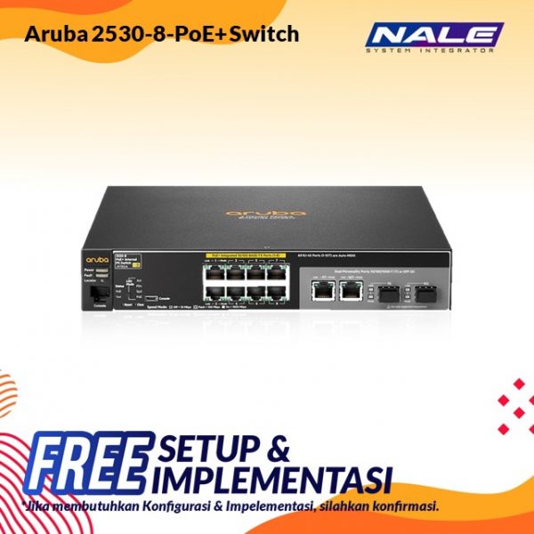 Aruba 2530 8 PoE+ Switch (J9780A)
